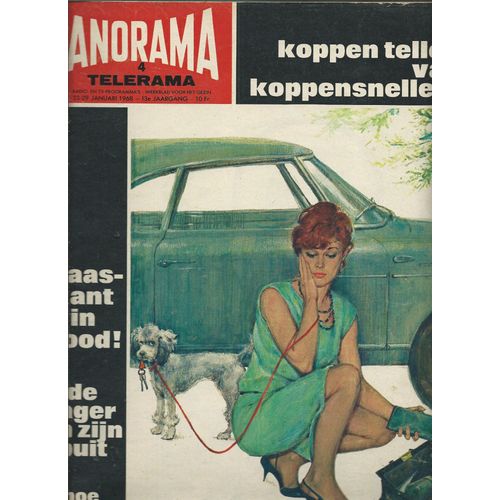 Panorama 23/01/1968 Koppen Tellen Van Koppensnellers, Maas-Kant In Nood !De Jager En Zijn Buit, Hoe Gaat Het Ermee Rik Clerckx ? Claudia Cardinale