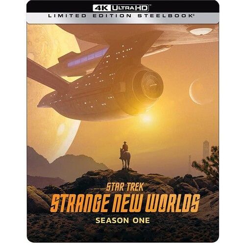 Star Trek Strange New Worlds: Season One [Ultra Hd] 4k Mastering, Steelbook, Subtitled, Widescreen, Ac-3/Dolby Digital, Dolby, Digital Theater System, Dubbed