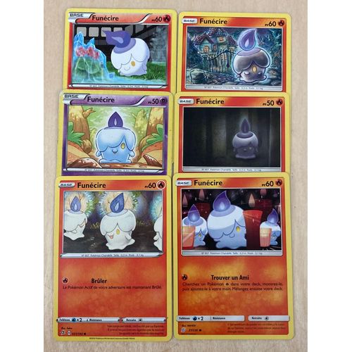 (3104) 6x Funécire (Pokemon)