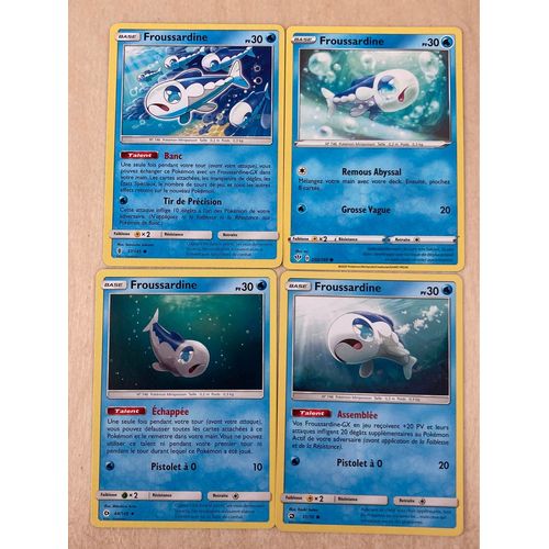 (3413) 4x Froussardine (Pokemon)