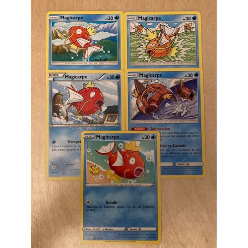 (3398) 5x Magicarpe (Pokemon)
