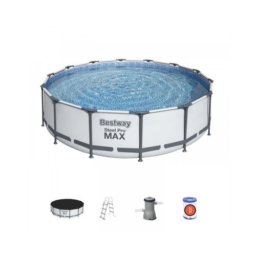 Piscine hors sol ronde Steel Pro Max 427 x 107 cm