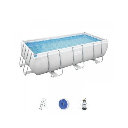 Piscine hors sol rectangulaire Power Steel 404 x 201 x 100 cm