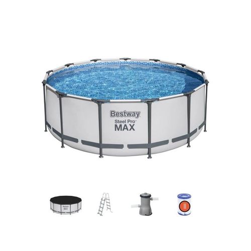 Piscine hors sol Steel Pro Max ronde 396 x 122 cm