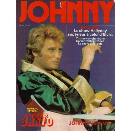Super Bravo N° 10 : Johnny Hallyday