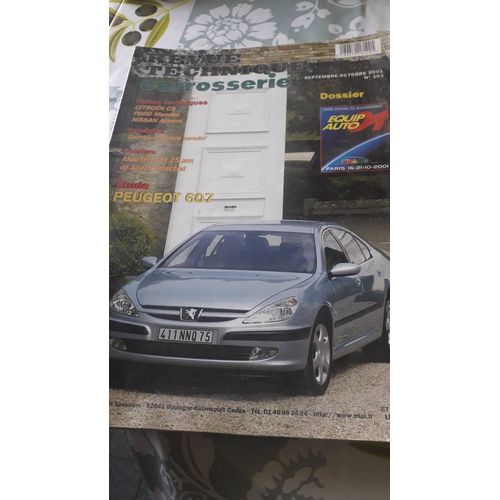 Revue Technique Carrosserie Peugeot 607