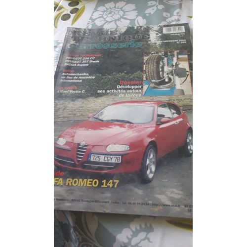 Revue Technique Carrosserie Alfa Roméo 147