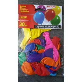Ballon Baudruche 100 Pièces 12 Pouces Ballon Multicolore Ballons