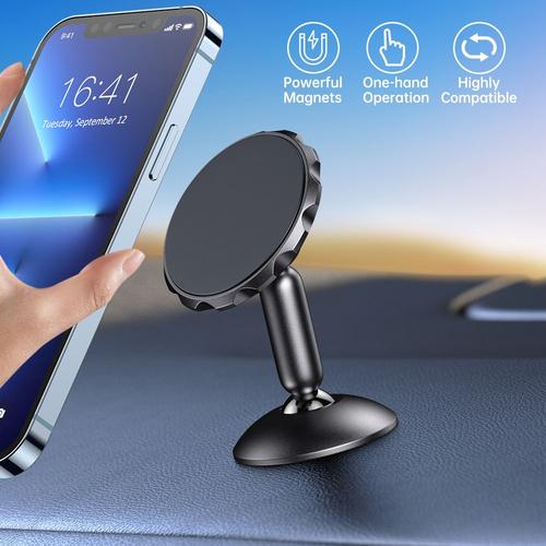 SUPPORT UNIVERSEL AIMANT Magnetique Voiture Smartphone Telephone