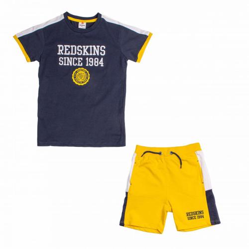 Ensemble Tee Shirt Mc/Short 3/8 Ans Set402 Enfant Redskins