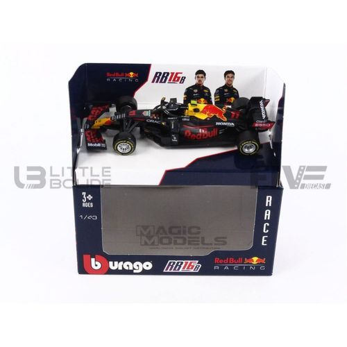 Bburago 1/43 - 38055p/38155 - Red Bull Rb16b Honda - 2021 (S. Perez)-Bburago
