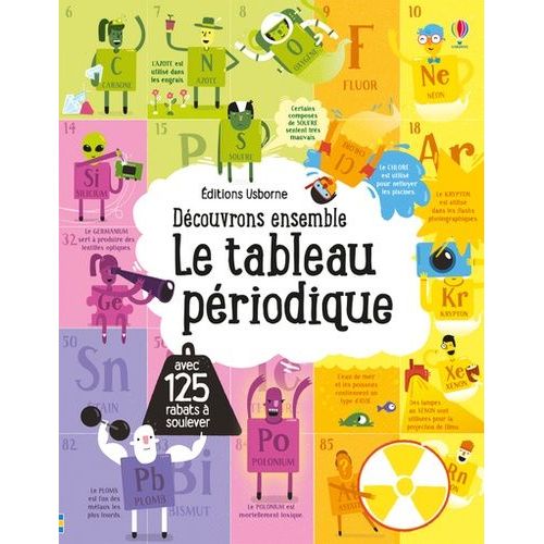 Découvrons Ensemble Le Tableau Périodique - Avec 125 Rabats À Soulever