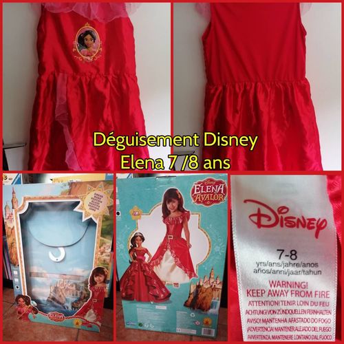 Déguisement Disney Elena 7 /8 Ans 