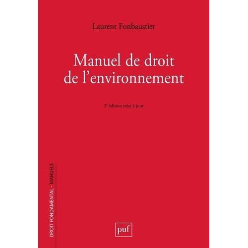 Manuel De Droit De L'environnement