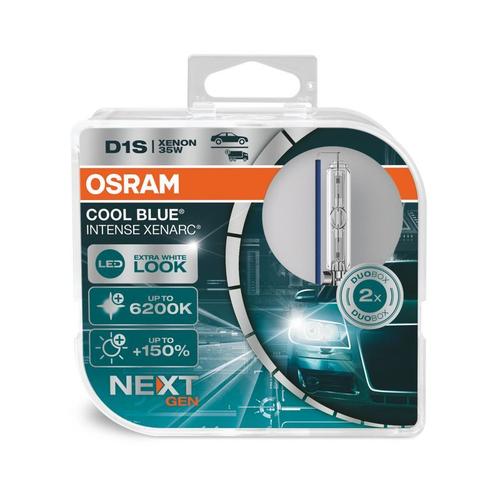 Kit 2 Ampoules Xénon Auto Osram Xenarc® Cool Blue® Intense D1s Nextgen 66140cbn-Hcb