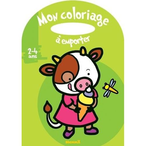 Mon Coloriage À Emporter Vache