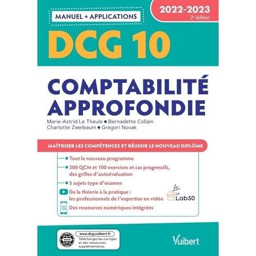 Comptabilité Approfondie Dcg 10 - Manuel Et Applications