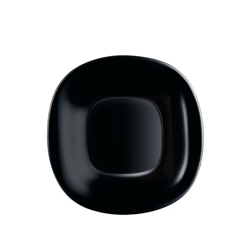 Assiette Noire 21 X 19,6 Cm Carine - Luminarc