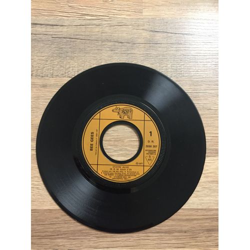 Vinyle 45 Tours Sans Pochette-Bee Gees-Stayin Alive