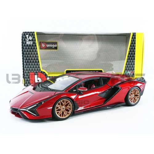 Bburago 1/24 21099r Lamborghini Sian Fkp 37 - 2019 Diecast Modelcar-Bburago
