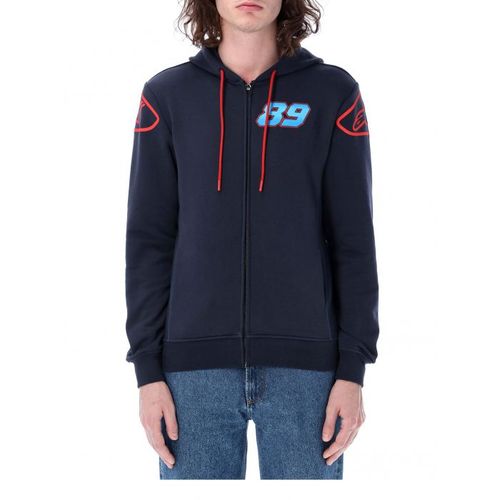 Sweat A Capuche Zip Jorge Martin 89 Dual Alpinestars Officiel Motogp