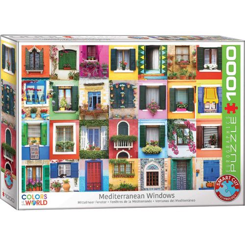 Eurographics 6000?5350 Méditerranéen Windows Lot De 1000 Puzzle