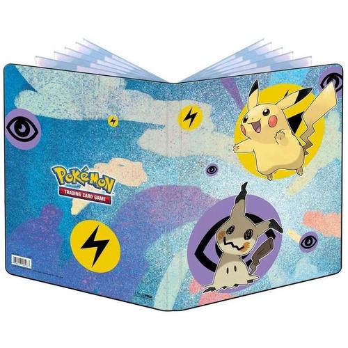 Portfolio Album Pikachu Et Mimiqui Pour 180 Cartes Pokemon