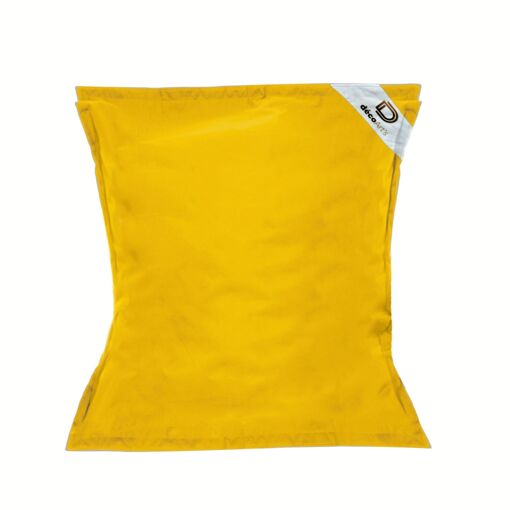 Pouf G&eacute;ant XXL D&eacute;houssable, Flottant pour Piscine, Deco Arts Jaune