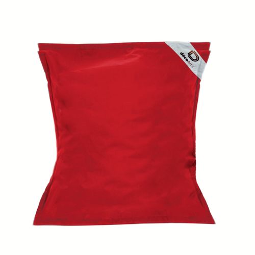 Pouf Géant Xxl Déhoussable, Flottant Pour Piscine, Deco Arts Rouge Piment