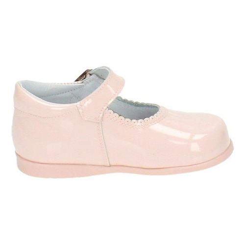 Bambinelli 457 Merceditas Charol Con Hebilla Charol Rosa Cuir Verni Rose