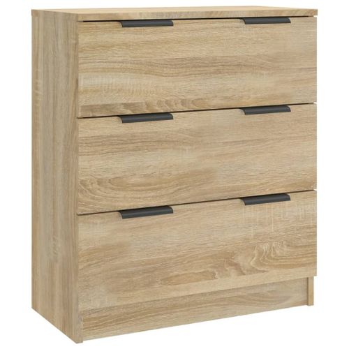 Vidaxl Buffet Chêne Sonoma 60x30x70 Cm Bois D'ingénierie