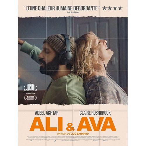 Ali Et Ava (Ali & Ava) - Véritable Affiche De Cinéma Pliée - Format 120x160 Cm - De Clio Barnard Avec Adeel Akhtar, Claire Rushbrook - 2019