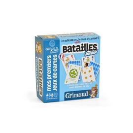 Jeu enfants Grimaud Junior - Batailles ! - Jeu de 55 Cartes avec 8