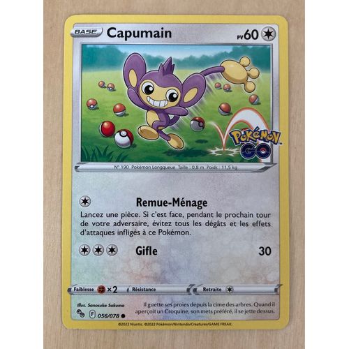 (743) Capumain 56/78 Pokemon 