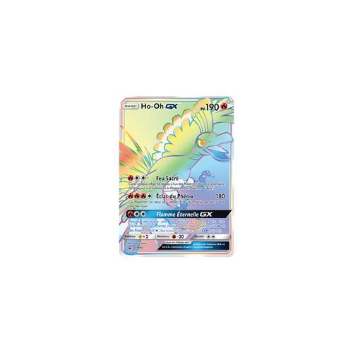 Carte Pokémon Sm80 Ho-Oh Gx 190 Pv Arc En Ciel