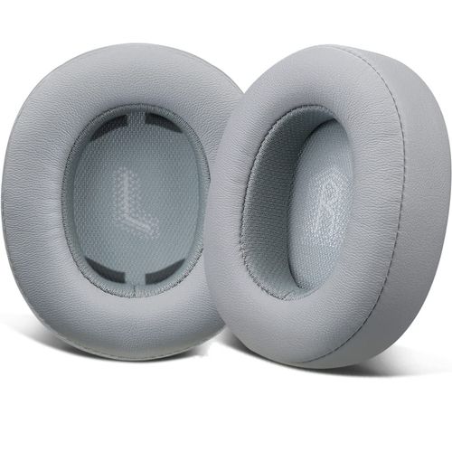 Coussinets de rechange en cuir protéiné pour casque JBL E55BT - Coussinets de rechange pour casque audio(Gris)