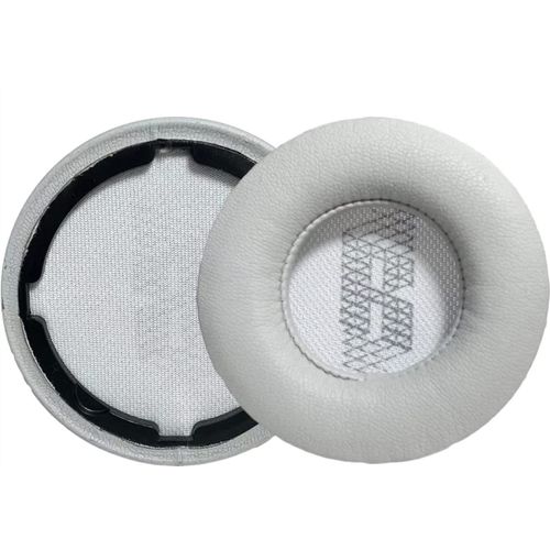 Coussinets de rechange en cuir protéiné pour casque JBL LIVE 400BT - Pièces de réparation (Gris)