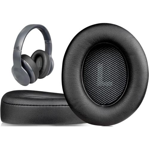 Coussinets de rechange en cuir protéiné pour casque JBL Everest 700, V700BT(Noir)