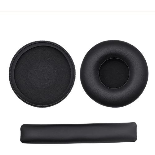 Coussinets de rechange en cuir protéiné pour casque JBL E40 E40BT avec bandeau de rechange