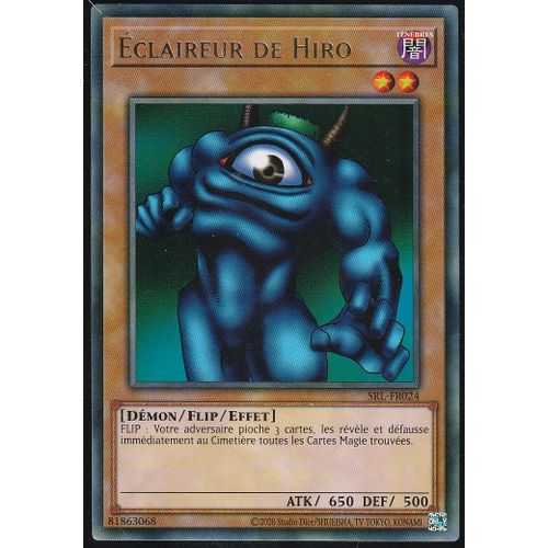 Carte Yu-Gi-Oh - Eclaireur De Hiro - Srl-Fr024 - Rare - Le Maitre Des Magies