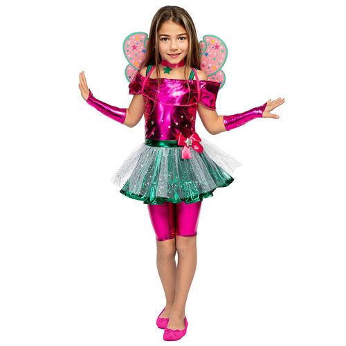 Déguisement Flora Winx Fille - Taille: 5 - 6 Ans (M)