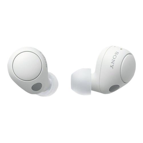 Sony WF-C700N - Écouteurs sans fil avec micro - intra-auriculaire - Bluetooth - Suppresseur de bruit actif - blanc