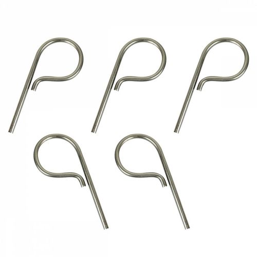 Linxor France ® Lot de 5 pitons P Standard en inox 12 cm