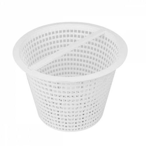 Linxor France ® Panier rond pour skimmer de piscine - Diam 18.5 cm - Blanc