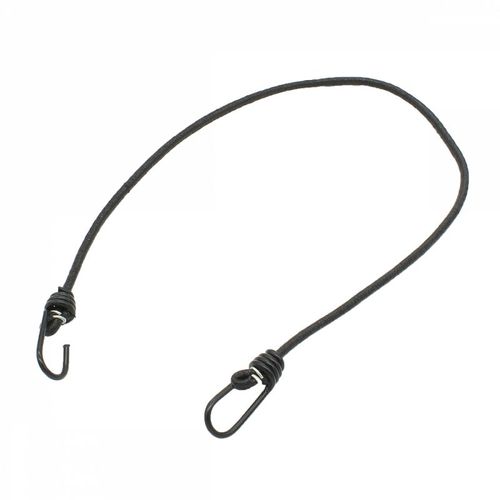 Linxor ® Lot de 10 tendeurs sandows élastiques avec 2 crochets - 150 cm - Noir