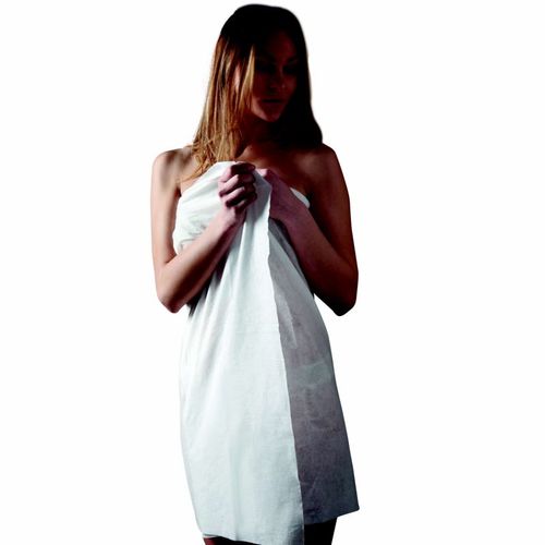 Vivezen - Lot De 40 Draps De Bain En Spunlace 100 X 150 Cm Jetables 