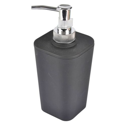 Distributeur de Savon Soft Touch "Vitamine II" 17cm Noir