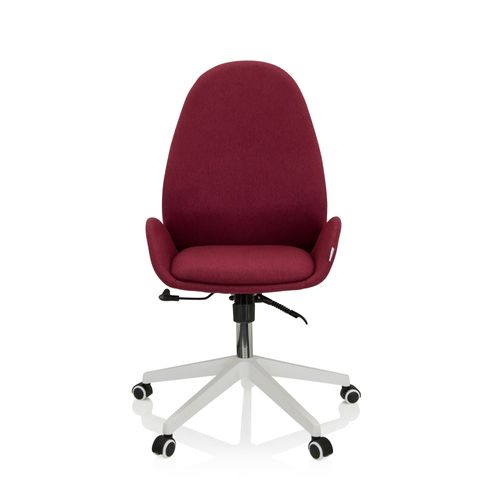 Siège De Bureau / Siège Pivotante Avea I Tissu Bordeaux Hjh Office