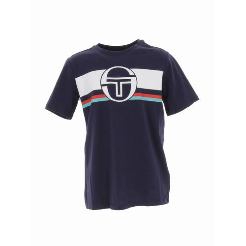 Tee Shirt Manches Courtes Sergio Tacchini Fountain T Shirt 1 Jr Bleu Marine
