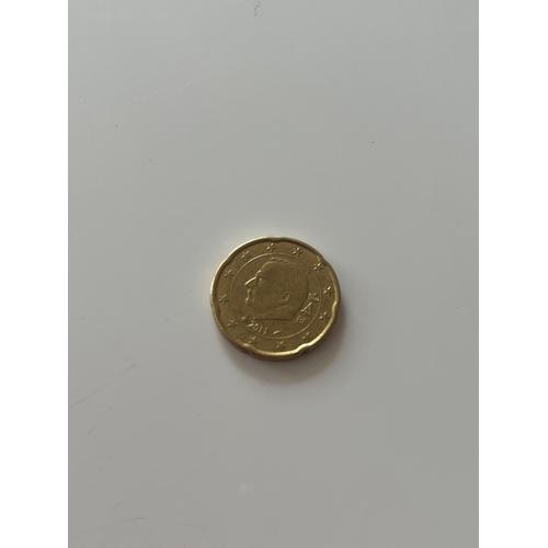 Pièce De 20 Centimes Belgique 